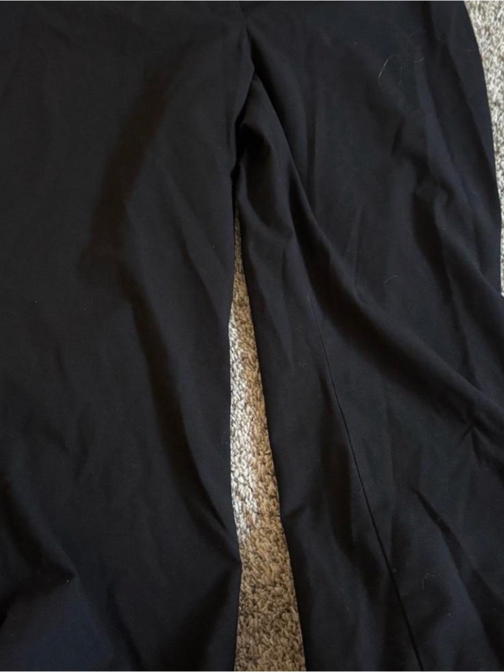 Calvin Klein Black Curvy Fit Pants